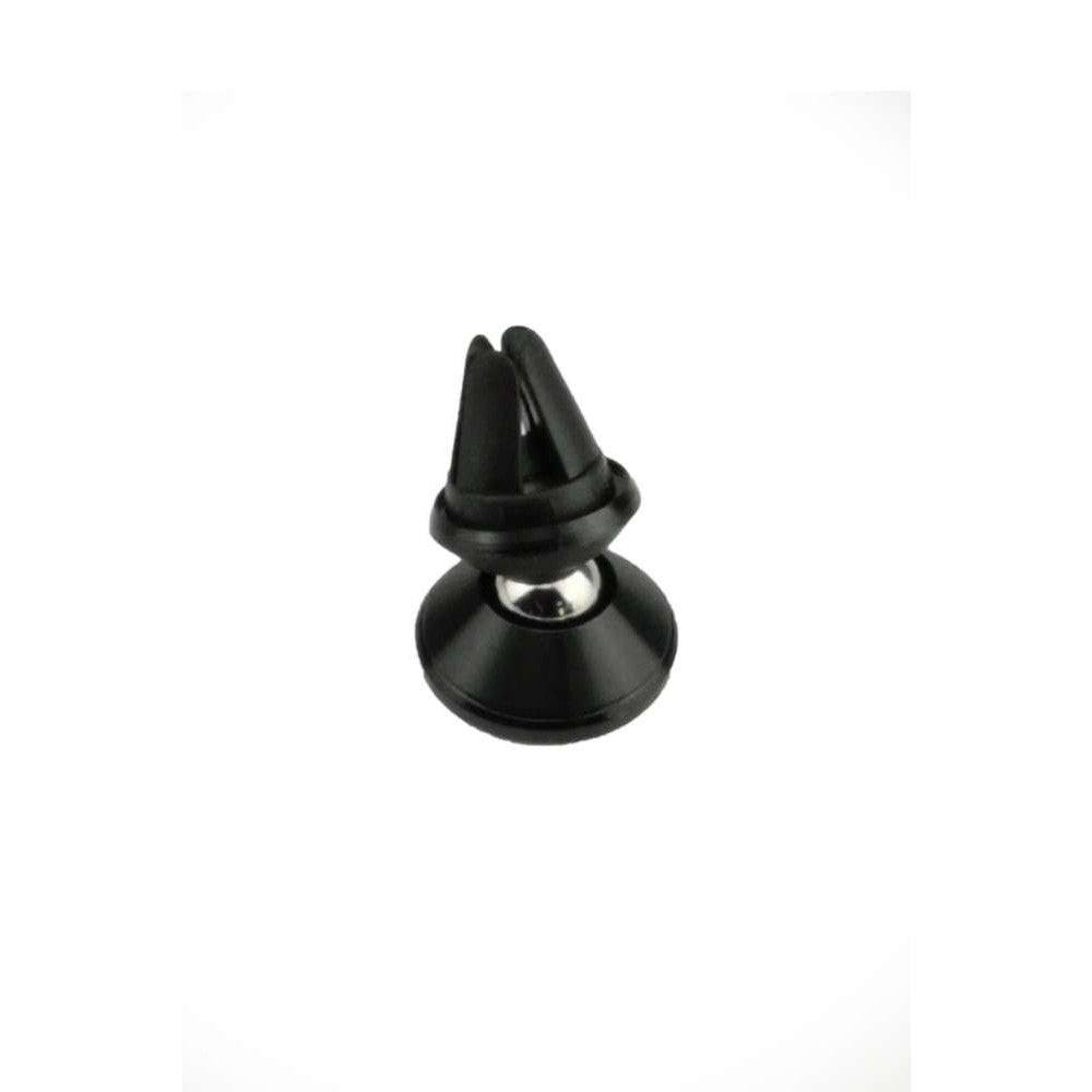 Suport Auto Magnetic V1 pentru Telefon, Fixare pe Grila de Ventilatie, Rotire 360 Grade, Ajustabil, Negru
