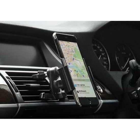 Suport Auto Telefon BK016-CD, Fixare in Slot CD, Brate Reglabile cu Protectie Silicon, Compatibilitate Universala 3.5-6.5 Inch, Plastic ABS, Negru