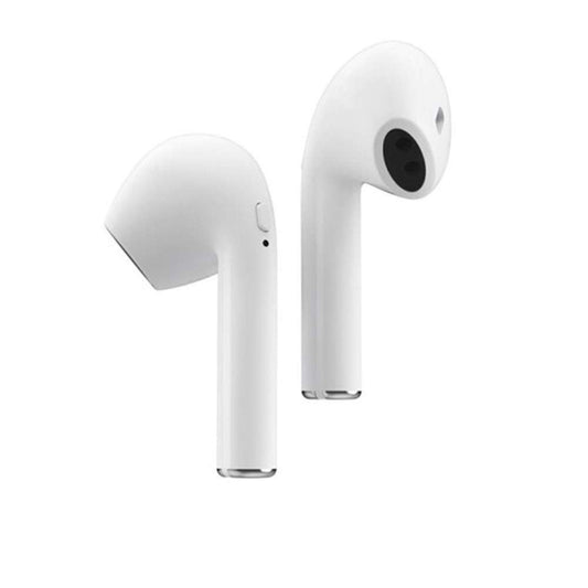 Casti Wireless MKJ-I9 Earbuds, Tehnologie Bluetooth, Design Ergonomic, Reincarcabile, Alb