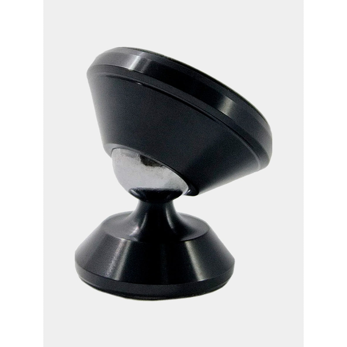 Suport Auto Magnetic BK1 pentru Telefon, Rotire 360 Grade, Montare pe Bord, Aliaj de Aluminiu si ABS, 2 Placute Incluse, Negru
