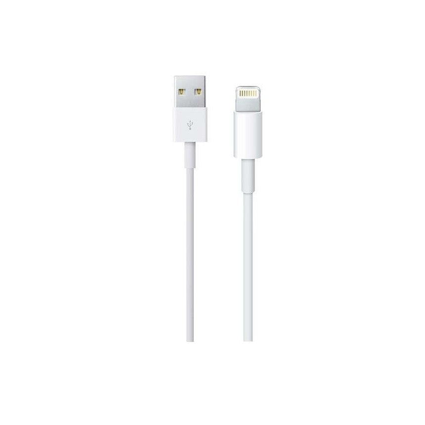 WUW Cablu Date si Incarcare Rapida iPhone, Conector Lightning, 2A, Material Flexibil TPE si Cupru, WUW-X83, 1 m, Alb