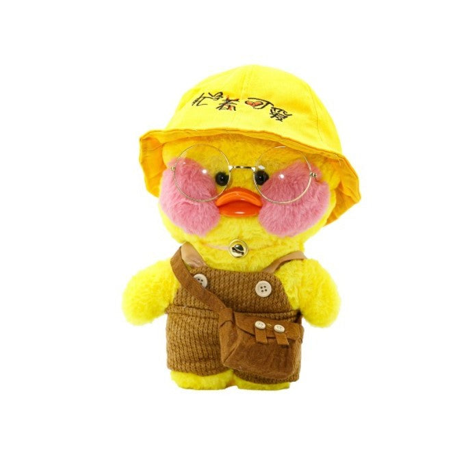 Ratusca Lalafanfan Jucarie De Plus, Cu Haine Si Accesorii Random, Material Plus, Galben