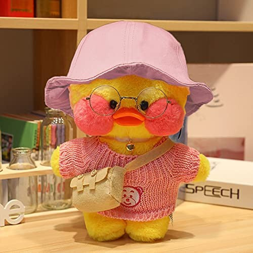 Ratusca Lalafanfan Jucarie De Plus, Cu Haine Si Accesorii Random, Material Plus, Galben