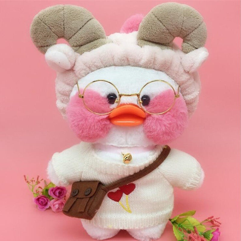 Ratusca Lalafanfan Jucarie De Plus, Cu Haine Si Accesorii Random, Plus, Alb