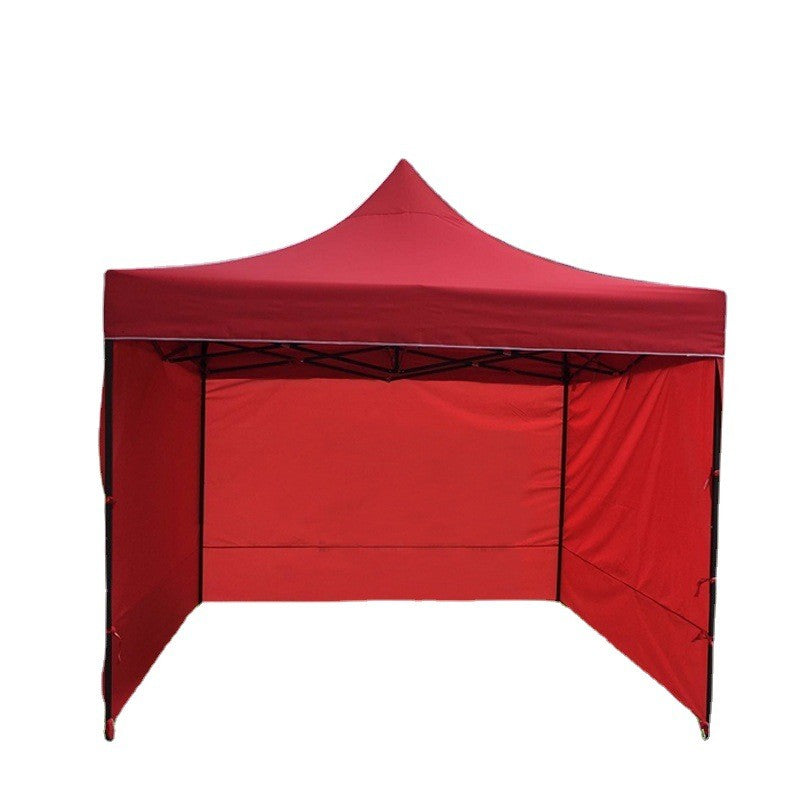 Perete Lateral Cort Evenimente și Pavilion, Impermeabil cu Protecție UV, Material Textil Oxford 700D Stratificat, Lungime 12 m, Înălțime 2.5 m, Roșu