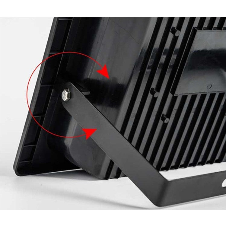 Lampa Solara Stradala, 281 LED, 150W, Autonomie 16 Ore, Senzor de Miscare, Panou Fotovoltaic Policristalin, Lumina Alb Rece, Plastic, Brat de Montare Inclus