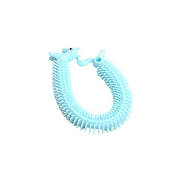 Jucarie Senzoriala Fidget Noodle, Antistres Elastica, Material Moale Pufos, Culori Random