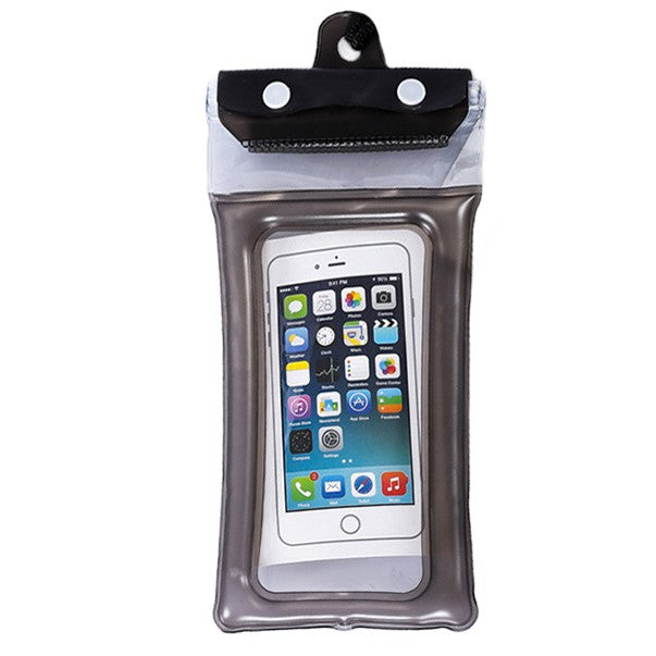 Husa Subacvatica Universala Impermeabila, Protectie Telefon si Documente, Certificare IPX8 la 20m, Functie Touchscreen, Inchidere Etansa cu Snur, Compatibil Dispozitive pana la 6.9 inch, Negru