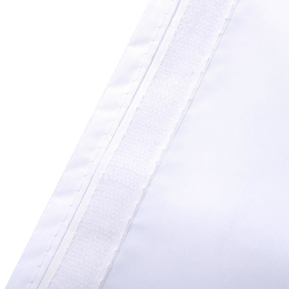 Perete Lateral Cort Evenimente, Prelata Laterala Pavilioane, Protectie Solara si Impermeabila, Material Oxford 600D Cauciucat, Lungime 12 m, Inaltime 2.5 m, Alb