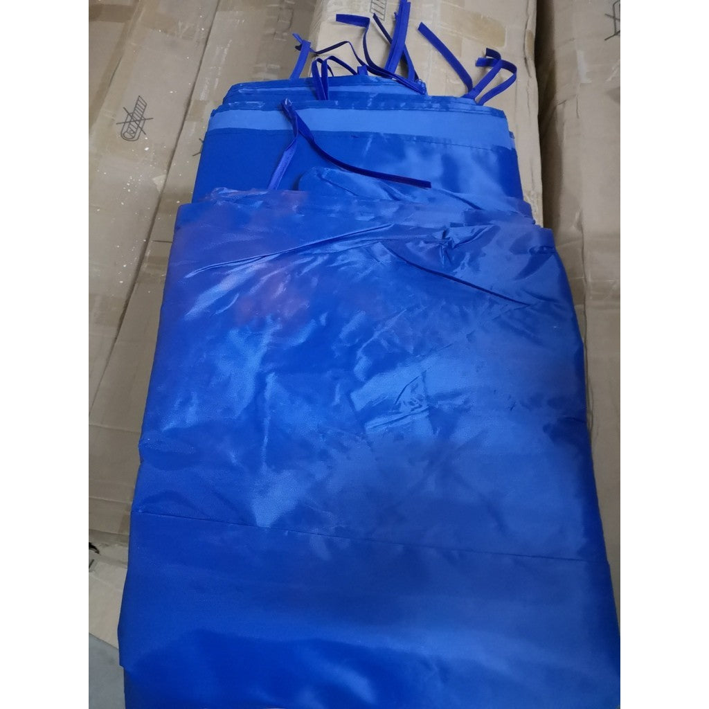 Perete Lateral Cort Evenimente, Prelata Impermeabila Pavilioan Pliabil, Poliester 600D cu Strat Cauciucat, Lungime 12 m, Inaltime 2 m, Albastru