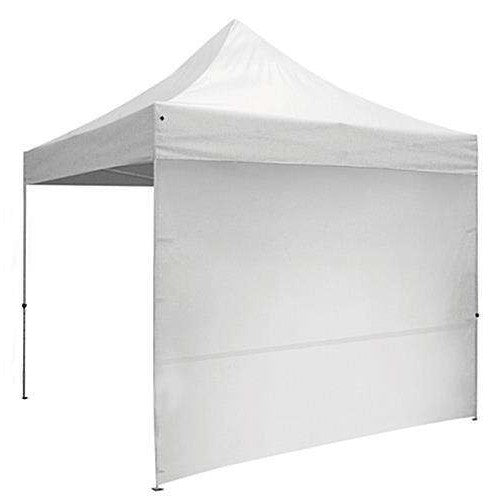 Cort Pavilion Pliabil pentru Evenimente, Structura Metalica si Inaltime Reglabila, Prelata Impermeabila cu Pereti Laterali, 300 x 450 cm, Alb