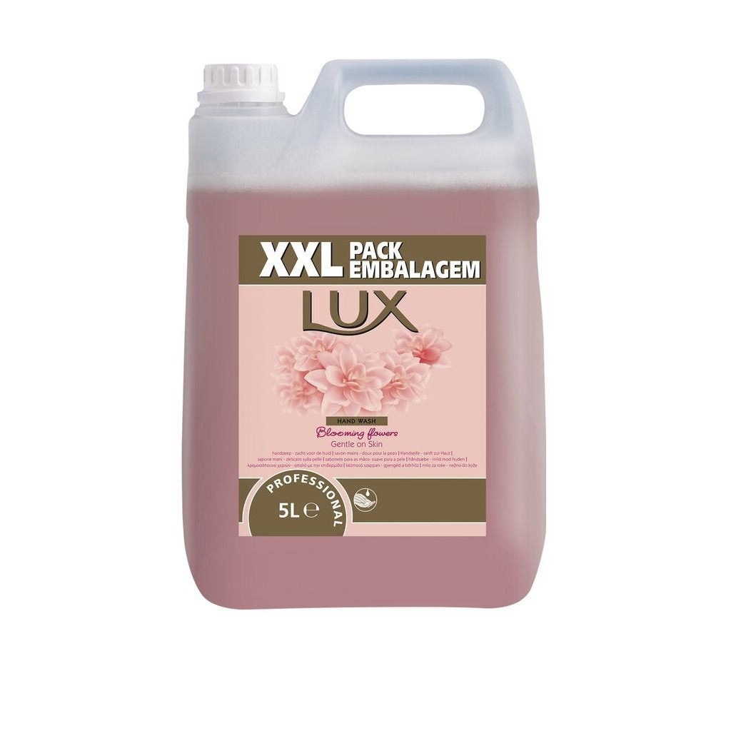 Lux Professional Sapun Lichid pentru Maini, Formula Hidratanta cu Acid Lactic si Aminoacizi, Curatare Delicata pentru Utilizare Frecventa, Bidon 5 L