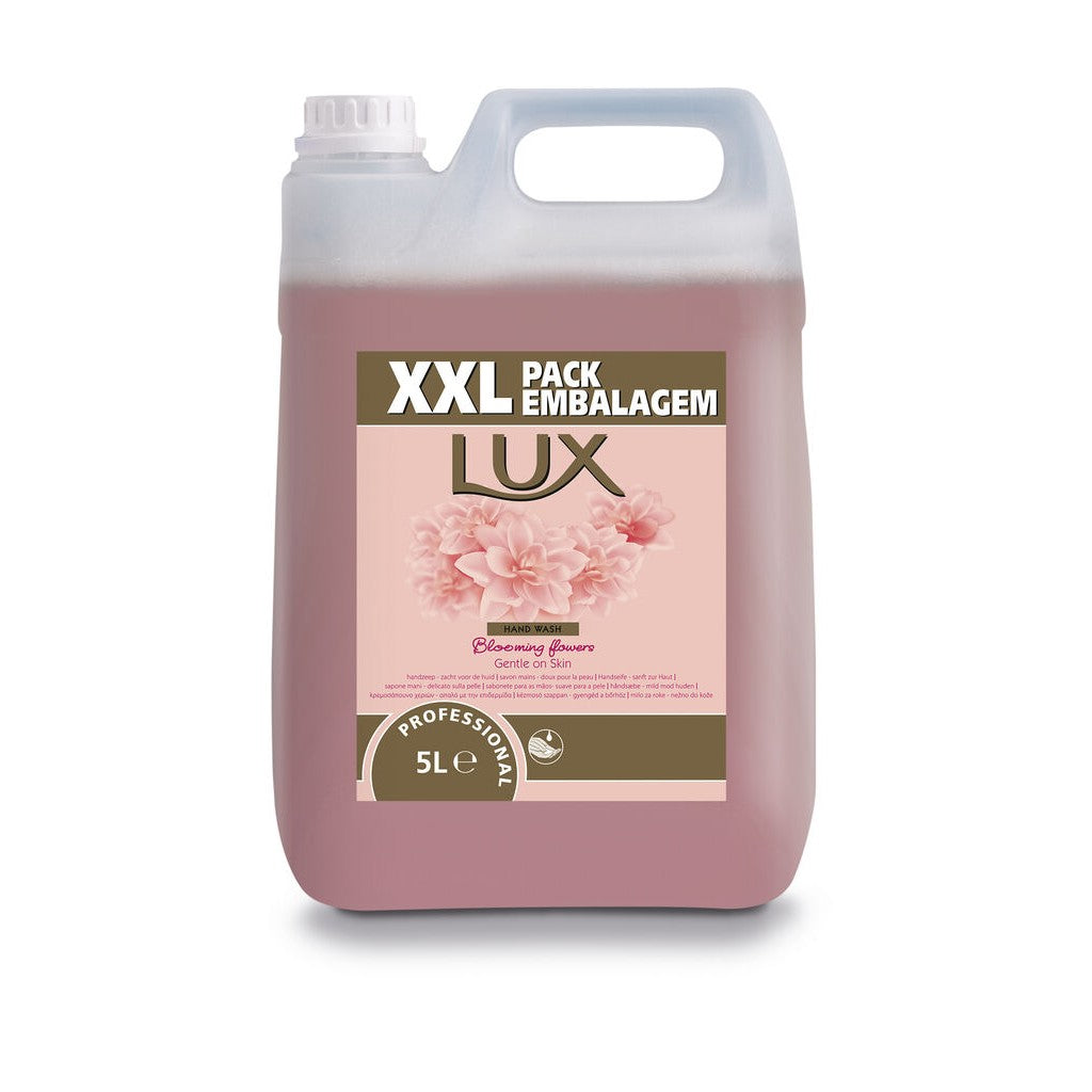Lux Professional Sapun Lichid pentru Maini, Formula Hidratanta cu Acid Lactic si Aminoacizi, Curatare Delicata pentru Utilizare Frecventa, Bidon 5 L